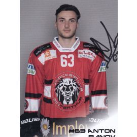Autogramm Eishockey | EHC Winterthur | 2017 | Anton RANOV
