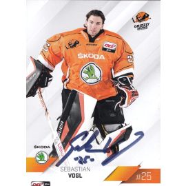 Autogramm Eishockey | Grizzly Adams Wolfsburg | 2014 | Sebastian VOGL
