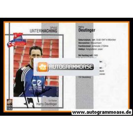 Autogramm Fussball | SpVgg Unterhaching | 2000 | Harry DEUTINGER