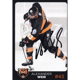 Autogramm Eishockey | Grizzly Adams Wolfsburg | 2017 | Alexander WEISS