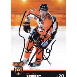 Autogramm Eishockey | Grizzly Adams Wolfsburg | 2015 | Patrick SEIFERT