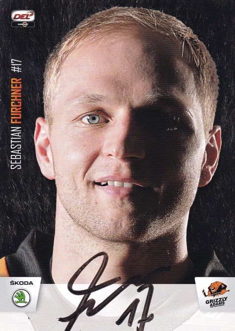 Autogramm Eishockey | Grizzly Adams Wolfsburg | 2010er | Sebastian FURCHNER