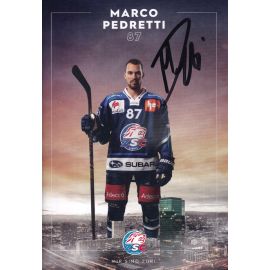 Autogramm Eishockey | ZSC Lions Zürich | 2021 | Marco PEDRETTI