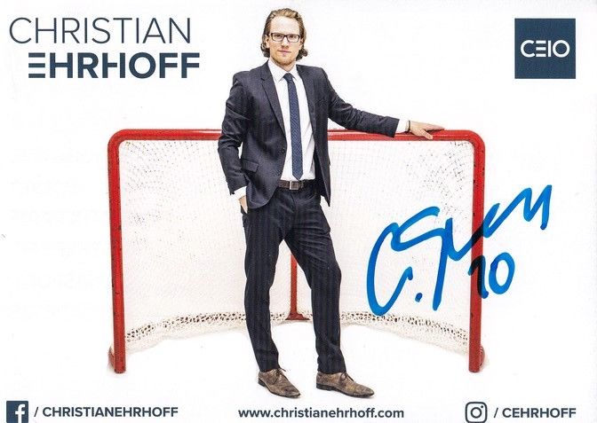 Autogramm Eishockey | DEB Nationalteam | 2020er CEIO | Christian EHRHOFF