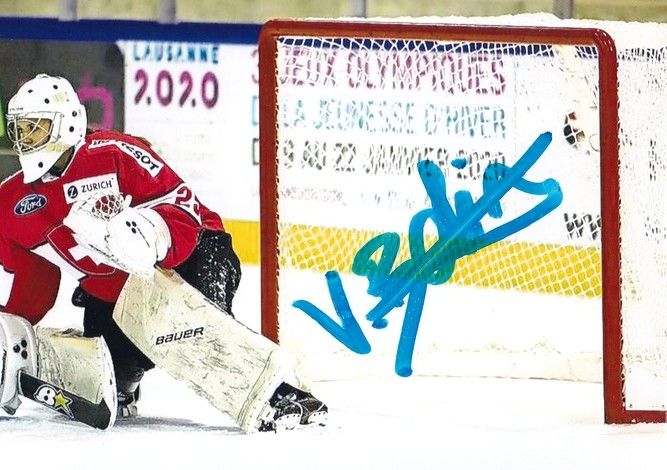 Autogramm Eishockey | Schweiz Nationalmannschaft (D) | 2020 Foto | Vanessa BOLLINGER