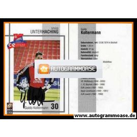 Autogramm Fussball | SpVgg Unterhaching | 2000 | Guido KOLTERMANN