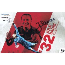 Autogramm Fussball (D) | SC Freiburg | 2021 | Jule BAUM