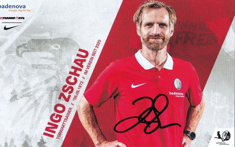 Autogramm Fussball (D) | SC Freiburg | 2021 | Ingo ZSCHAU