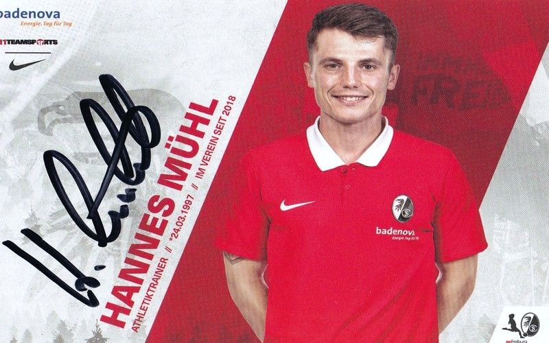 Autogramm Fussball (D) | SC Freiburg | 2021 | Hannes MÜHL