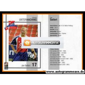 Autogramm Fussball | SpVgg Unterhaching | 2000 | Jan SEIFERT