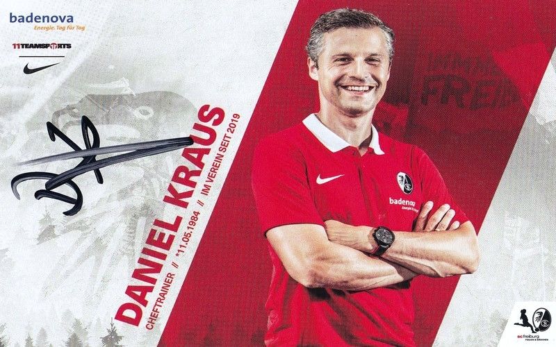 Autogramm Fussball (D) | SC Freiburg | 2021 | Daniel KRAUS