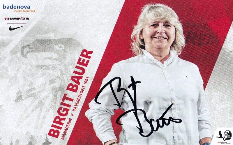 Autogramm Fussball (D) | SC Freiburg | 2021 | Birgit BAUER