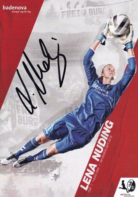 Autogramm Fussball (D) | SC Freiburg | 2020 | Lena NUDING