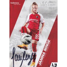 Autogramm Fussball (D) | SC Freiburg | 2020 | Janina MINGE