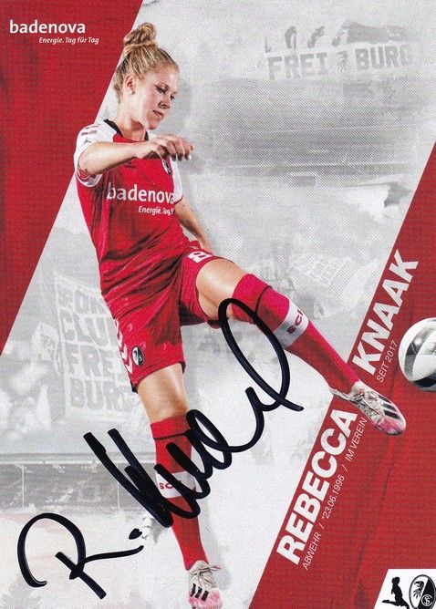 Autogramm Fussball (D) | SC Freiburg | 2020 | Rebecca KNAAK