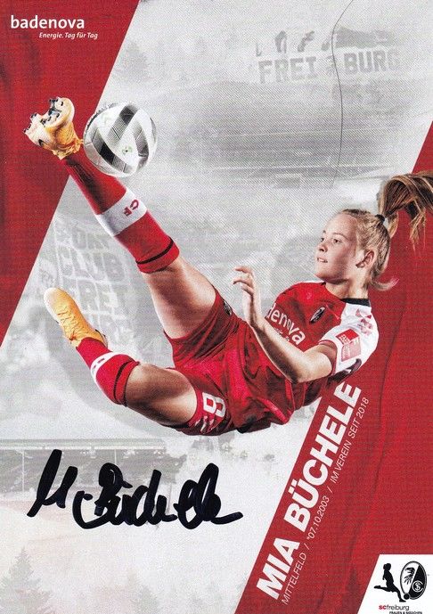 Autogramm Fussball (D) | SC Freiburg | 2020 | Mia BÜCHELE