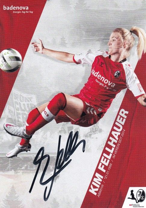 Autogramm Fussball (D) | SC Freiburg | 2020 | Kim FELLHAUER