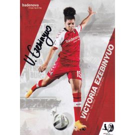 Autogramm Fussball (D) | SC Freiburg | 2020 | Victoria EZEBINYUO
