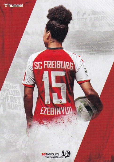 Autogramm Fussball (D) | SC Freiburg | 2020 | Victoria EZEBINYUO