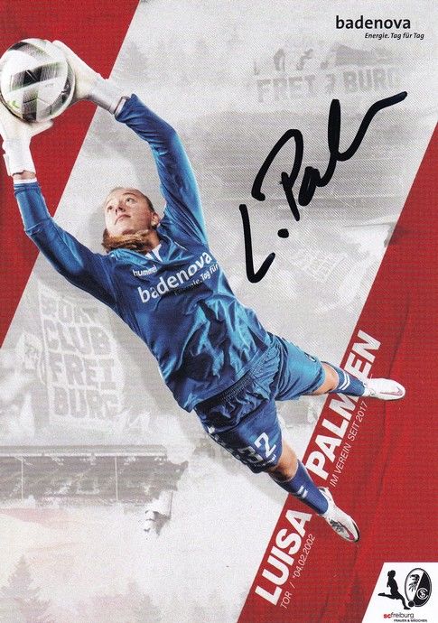 Autogramm Fussball (D) | SC Freiburg | 2020 | Luisa PALMEN