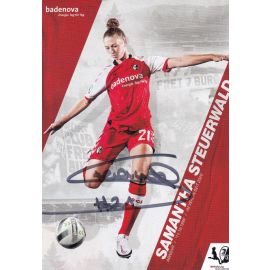 Autogramm Fussball (D) | SC Freiburg | 2020 | Samantha STEUERWALD
