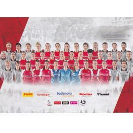 Mannschaftskarte Fussball (D) | SC Freiburg | 2020