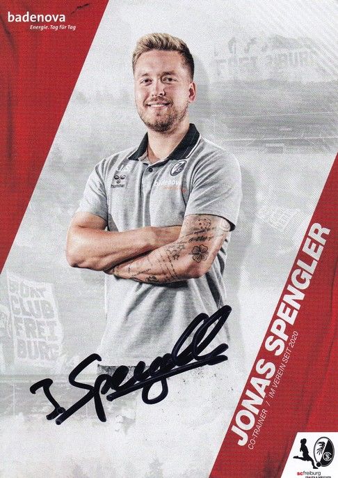 Autogramm Fussball (D) | SC Freiburg | 2020 | Jonas SPENGLER