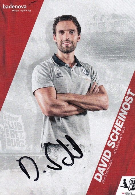 Autogramm Fussball (D) | SC Freiburg | 2020 | David SCHEINOST