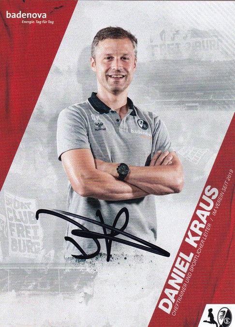 Autogramm Fussball (D) | SC Freiburg | 2020 | Daniel KRAUS