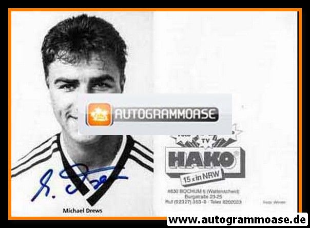 Autogramm Fussball | SG Wattenscheid 09 | 1987 | Michael DREWS
