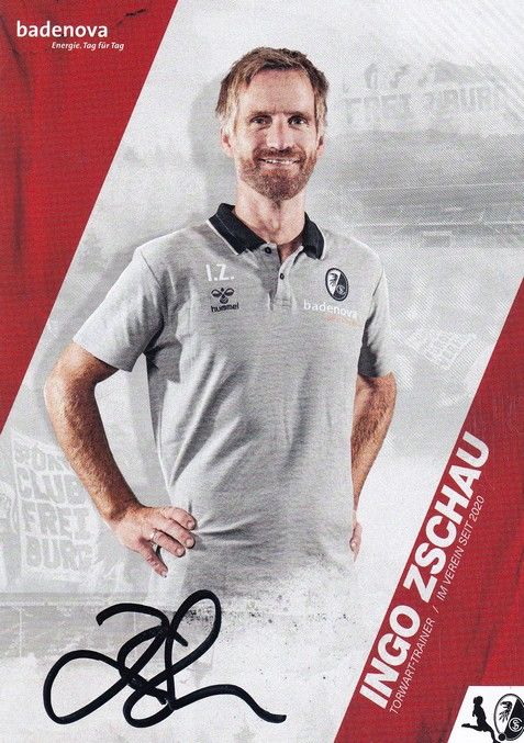 Autogramm Fussball (D) | SC Freiburg | 2020 | Ingo ZSCHAU