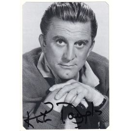Autogramm Film (USA) | Kirk DOUGLAS | 1963 (Portrait SW)