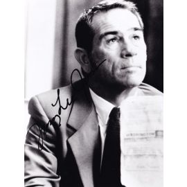 Autogramm Film (USA) | Tommy LEE JONES | 1999 Foto "Double Jeopardy" (Portrait SW XL)