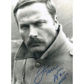 Autogramm Film (ITA) | Franco NERO | 1990er Foto (Portrait SW XL)