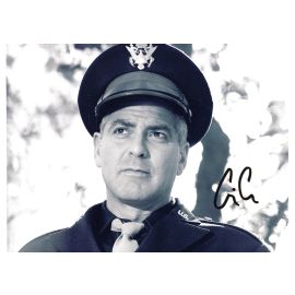 Autogramm Film (USA) | George CLOONEY | 2006 Foto "The Good German" (Portrait SW XL)