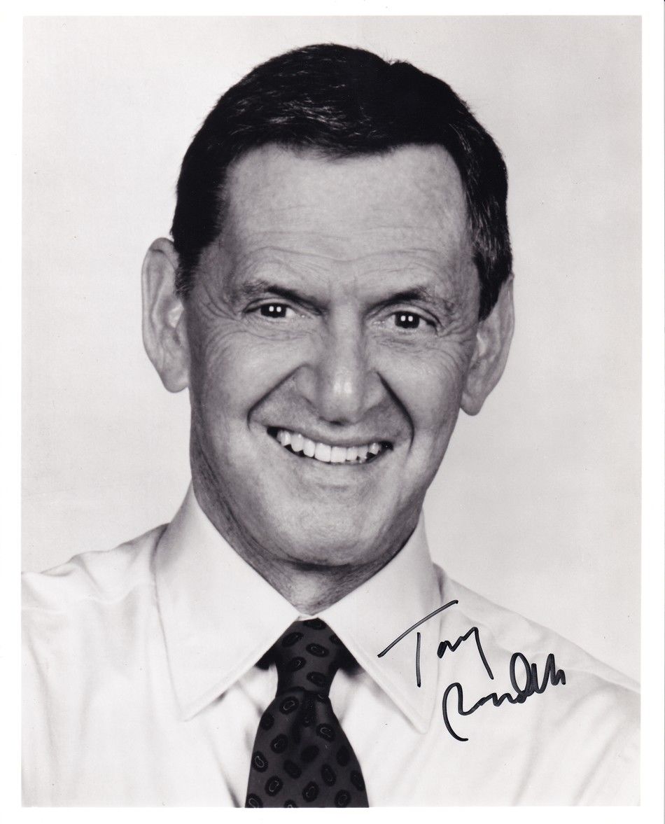 Autogramm Film (USA) | Tony RANDALL | 1970er Foto (Portrait SW XL) 1