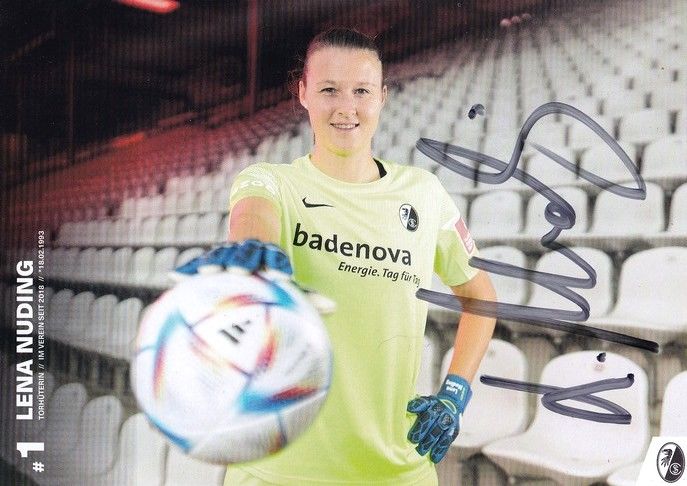 Autogramm Fussball (D) | SC Freiburg | 2022 | Lena NUDING