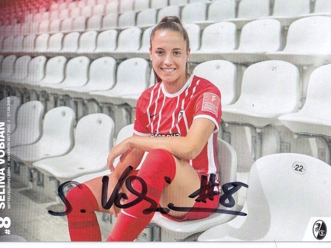 Autogramm Fussball (D) | SC Freiburg | 2022 | Selina VOBIAN