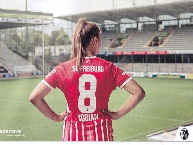Autogramm Fussball (D) | SC Freiburg | 2022 | Selina VOBIAN