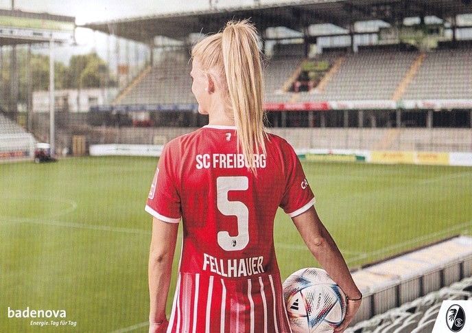 Autogramm Fussball (D) | SC Freiburg | 2022 | Kim FELLHAUER