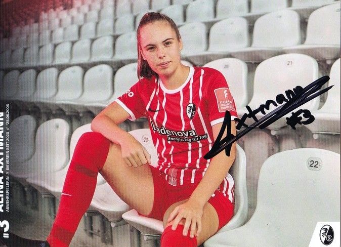 Autogramm Fussball (D) | SC Freiburg | 2022 | Alina AXTMANN
