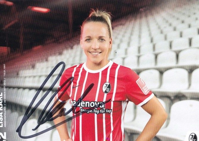 Autogramm Fussball (D) | SC Freiburg | 2022 | Lisa KARL