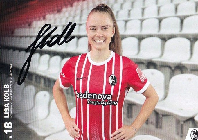 Autogramm Fussball (D) | SC Freiburg | 2022 | Lisa KOLB