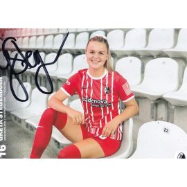 Autogramm Fussball (D) | SC Freiburg | 2022 | Greta STEGEMANN