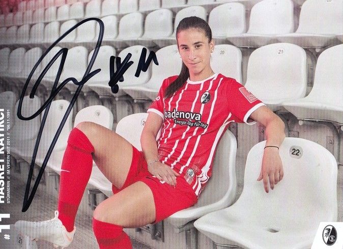 Autogramm Fussball (D) | SC Freiburg | 2022 | Hasret KAYIKCI