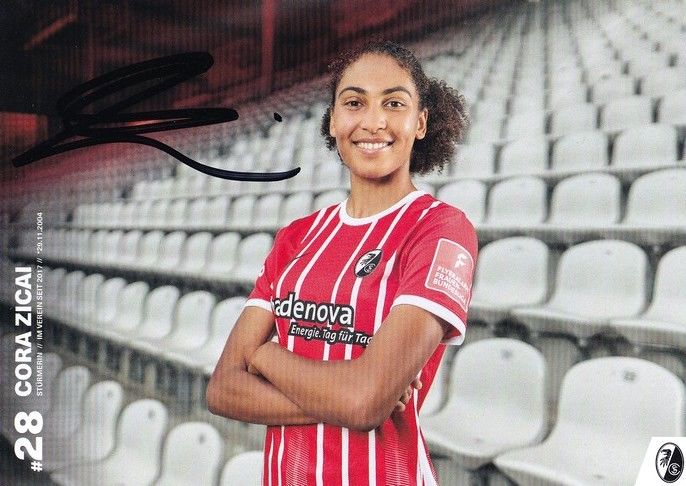 Autogramm Fussball (D) | SC Freiburg | 2022 | Cora ZICAI