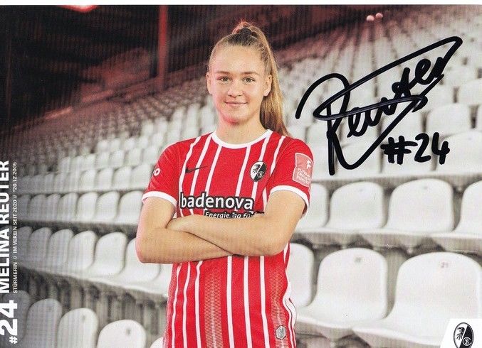 Autogramm Fussball (D) | SC Freiburg | 2022 | Melina REUTER