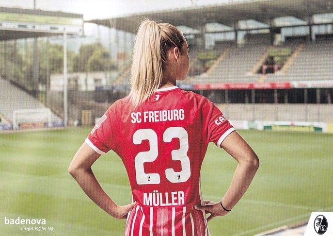 Autogramm Fussball (D) | SC Freiburg | 2022 | Marie MÜLLER