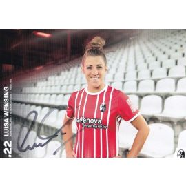 Autogramm Fussball (D) | SC Freiburg | 2022 | Luisa WENSING