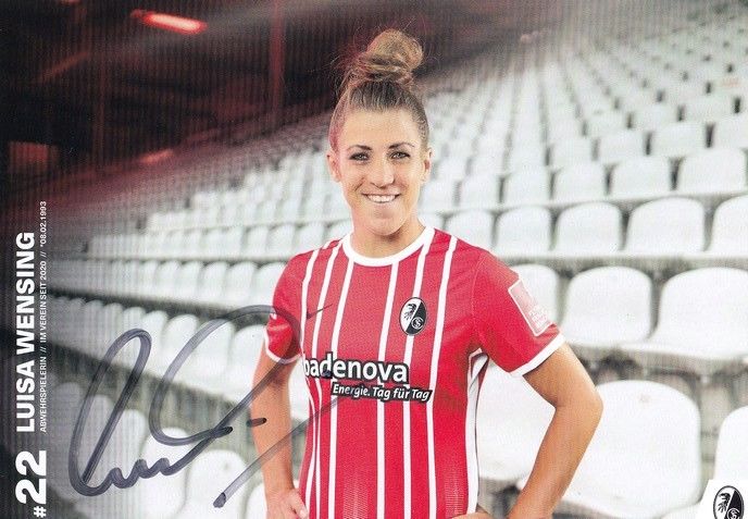 Autogramm Fussball (D) | SC Freiburg | 2022 | Luisa WENSING